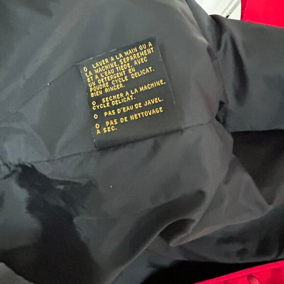 Vintage Eddie Bauer Goretex Jacket XL Red Windbreaker 90s Outdoor Gorpcore Fall - Picture 16 of 16